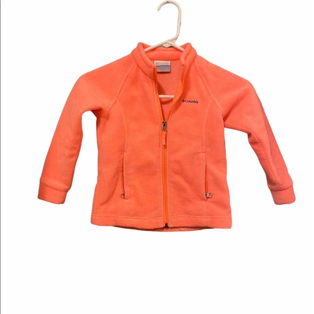 Girl’s Columbia Jacket Coral